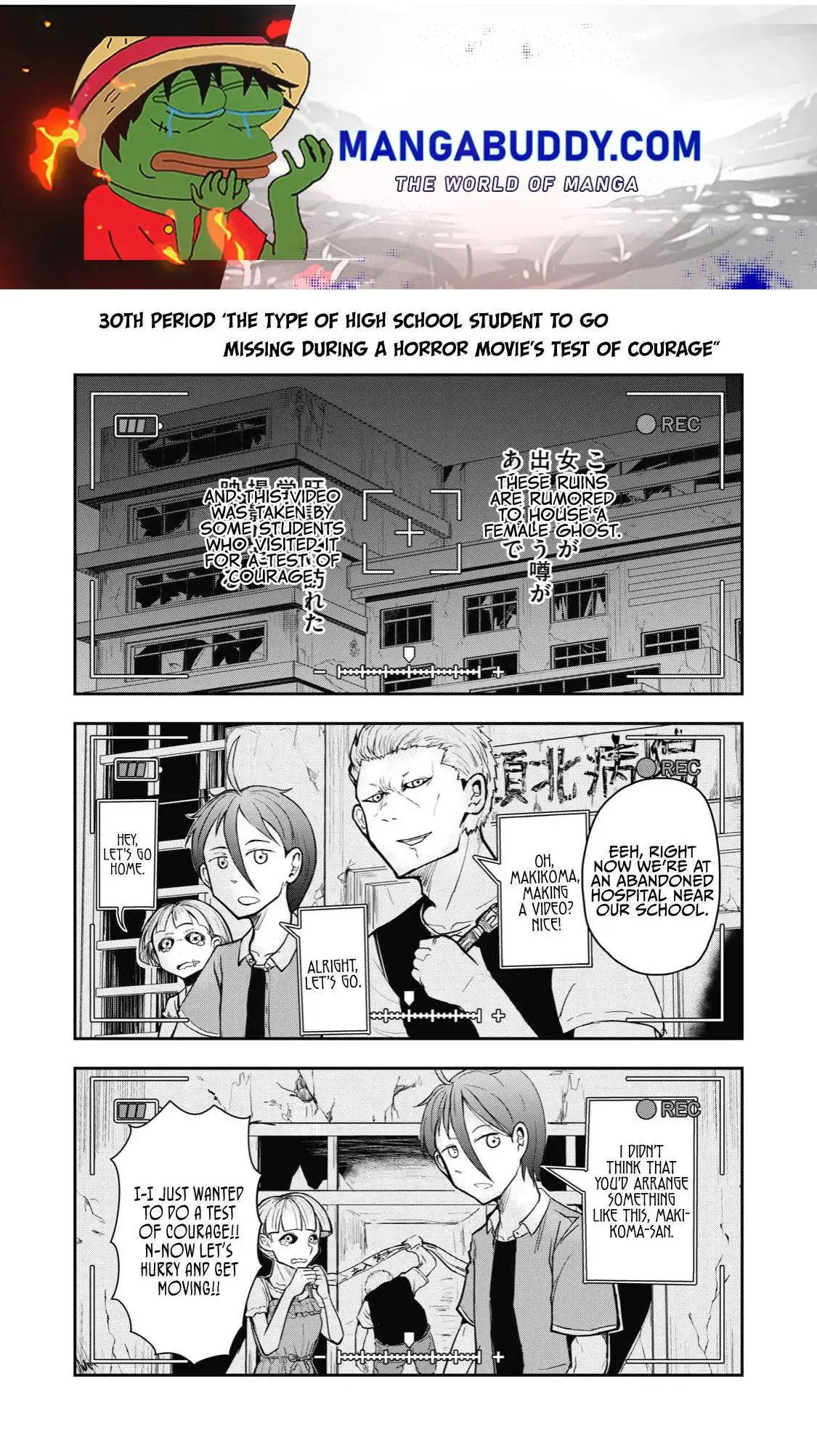 A manga about the kind of PE teacher who dies at the start of a school horror film Chapter 30 1